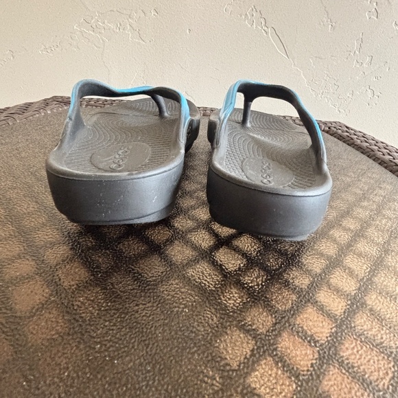 Oofos OoLaLa Sport Thong Comfort Sandals Size 8 EU 39 - Picture 7 of 11